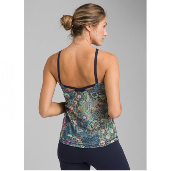Prana Emsley Top Blue Anchor Kona Sm NWT W13180827 - Picture 2 of 3